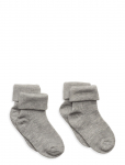 Minymo - Baby Rib Sock W. Fold (2-Pack) - Beebisokid - 15-18