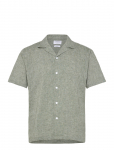 Lindbergh - Casual Linen Blend Resort S/S - L&uuml;hikeste varrukatega - S