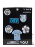 Crocs - Manchester City 5Pck - Jalatsitarvikud - ONE SIZE