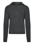 Knowledge Cotton Apparel - Merino Half Zip Sweater - Poolpika lukuga džemprid - M