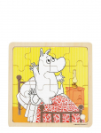 MUMIN - Moomin - Wooden Square Puzzle - Bedtime Jumping - Puidust pusled - ONE SIZE