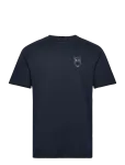 Knowledge Cotton Apparel - Owl Chest Tee - Gots/Vegan - L&uuml;hikeste varrukatega - S