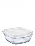 Duralex - Freshbox Square With Lid - Kastid ja konteinerid - 115 cl