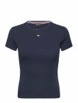 Tommy Jeans - Tjw Slim Essential Rib Ss - L&uuml;hikeste varrukatega - XL