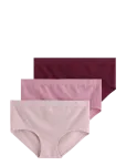 Lindex - 3-Pack Seamless Briefs With Regular Waist - Alusp&uuml;ksid - M