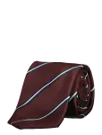 Lindbergh Black - Polyester Tie With Stripe 7 Cmpolyester Tie With Stripe 7 Cm - Lipsud - ONE SIZE