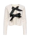 ONLY - Onlanika Sequins Ls Bow Top Wvn Cs - Kardiganid - M