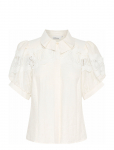 Karen By Simonsen - Kburith Frosty Blouse - L&uuml;hikeste varrukatega - 46