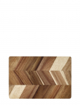 Aida - Tapasboard Herringbone Pattern, Acacia Wood Size 27X18X1,5 Cm. - Wooden Cutting Boards - ONE SIZE
