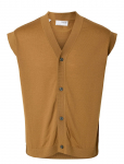 Selected - Slhtray Knit Merino Vest Cardigan Ex - Kootud vestid - M