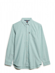 Superdry - Essentials Oxford Shirt - Oxfordi s&auml;rgid - XXXL