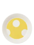 Arabia - Vuokko Plate 21Cm Kraklee Yellow - Praetaldrikud - &Oslash; 21 CM