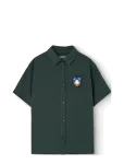THE ANIMALS OBSERVATORY - Kangaroo Kid Shirt Deep Green - L&uuml;hikeste varrukatega s&auml;rgid - 14 Y