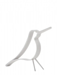 Cooee Design - Woody Bird White Small - Puidust kujud - ONE SIZE x 19.5