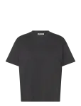 Weekday - Relaxed Boxy Cotton T-Shirt - L&uuml;hikeste varrukatega - XXS