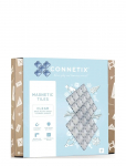 Connetix - Clear Base Plate Pack 2 Pieces - Ehituskomplektid - ONE SIZE