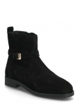 Tommy Hilfiger - Th Buckle Riding Suede Bootie - Kontsaga poolsaapad - 37