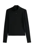 Tommy Jeans - Tjw Essential Mock Neck - K&otilde;rge kaelusega - XL