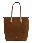 Polo Ralph Lauren - Bellport Suede North-South Tote - Kandekotid - ONE SIZE