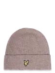 Lyle & Scott - Lambswool Blend Ribbed Beanie - Kootud m&uuml;tsid - ONE SIZE