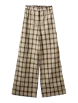 Sofie Schnoor - Reinesw Check Wide Leg Trousers - Lai jalg - 40
