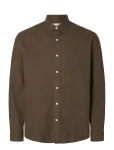 Selected - Slmregclaus Noah Brush Twist Sht Ls Noos - Vabaaja s&auml;rgid - XXL