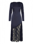 Malina - Suki Diagonal Cut Lace Midi Dress - P&otilde;lveni ja midi - 44