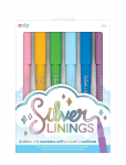 Ooly - Outline Markers 6 Pcs - Silver Linings - Pliiatsid - ONE SIZE