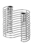 Bloomingville - Wavela Candle Holder - K&uuml;&uuml;nlajalad - 14.5 CM