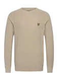 Lyle & Scott - Engineered Rib Crew Neck - &Uuml;mara kaelusega - S