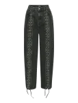 ROTATE - Laced Wide Leg Jeans - Laiad teksad - 26