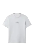 Calvin Klein Jeans - Ss 30S Micro Monologo Graphic Te - L&uuml;hikeste varrukatega - L