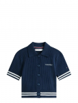 Tommy Hilfiger - Sweater Rib Polo Ss - L&uuml;hikeste varrukatega polos&auml;rgid - 128