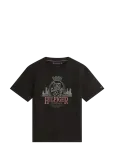 Tommy Hilfiger - Heritage Series Crest Tee - L&uuml;hikeste varrukatega - S