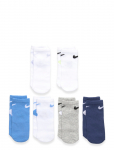 Nike - Nike 6Pk Quarter Sock - Sokid - 6-12M