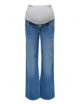 Only Maternity - Olmsnow Hw Wide Dnm Jeans Pim Mbd Noos - Laiad - L x 32