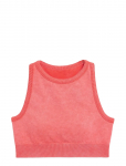 STRONGER - Washed Seamless High Neck Bra - Sportrinnahoidjad - K&otilde;ik - XL
