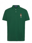 Polo Ralph Lauren - Custom Slim Fit Polo Bear Mesh Polo - L&uuml;hikeste varrukatega - XXL