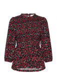 Rosemunde - Rwelif 3/4 Smock Blouse - L&uuml;hikeste varrukatega - 44