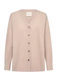 Closed - No Collar Blouse Shirts & Blouses - Pikkade varrukatega - XS