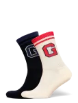 Gant Kids - 2 Pack Tipped G Sports Sock - Sokid - ONE SIZE