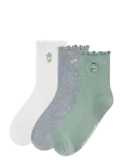 Abercrombie Kids - Hq-3Pk Half Crew Sock - Sokid - 37.5-40