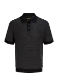 Jack & Jones - Jprblukingsley Knit Polo Ss Ln - L&uuml;hikeste varrukatega - M