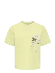 Kids Only - Kmgpetal Ss Loose Printed Tee Jrs - L&uuml;hikeste varrukatega - 92