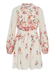 Vila - Vielma Bai O-Neck L/S Short Dress/Ln/1 - L&uuml;hikesed kleidid - 36