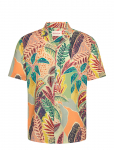 Revolution - Short-Sleeved Cuban Shirt - L&uuml;hikeste varrukatega s&auml;rgid - S