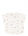 Cam Cam Copenhagen - Short Sleeved Bib - Bows - Varrukateta pudip&otilde;lled - ONE SIZE