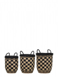 House Doctor - Storage, Hdopti, Black, Nature - Hoiukorvid - 48X 45X 46CM