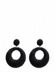 Pipol's Bazaar - Mimou Ear Black - Statement k&otilde;rvar&otilde;ngad - ONE SIZE