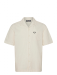Fred Perry - Seersucker Revere Collar Shirt - L&uuml;hikeste varrukatega s&auml;rgid - XXL